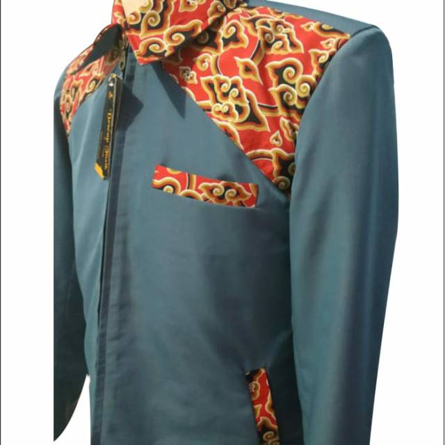 Hot Produk Termurah Jasket Kombinasi Batik