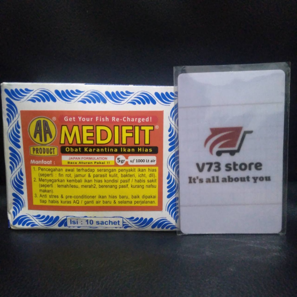 AKARI MEDIFIT 5 GR OBAT KARANTINA IKAN HIAS