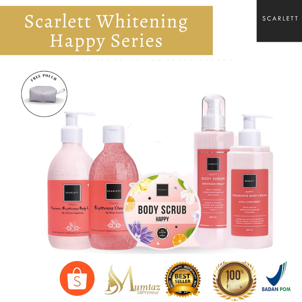 SCARLETT WHITENING HAPPY SERIES