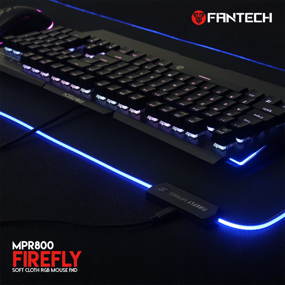Fantech MPR800s Gaming Mousepad RGB - MPR800 MPR-800 MPR 800