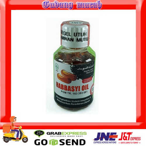 habbatussauda Habbasyi oil HNU 75 Kapsul
