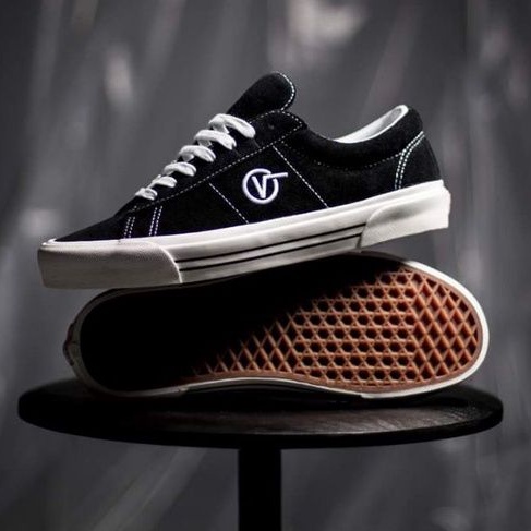 Vans SID DX Anaheim Factory Black White Suede ( Resmi Navya )