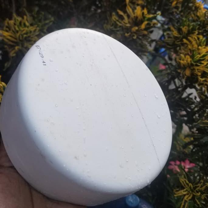 Sambungan Pipa Pvc Dop 8 In / Cap 8 In - Putih Abhmt Segera Beli