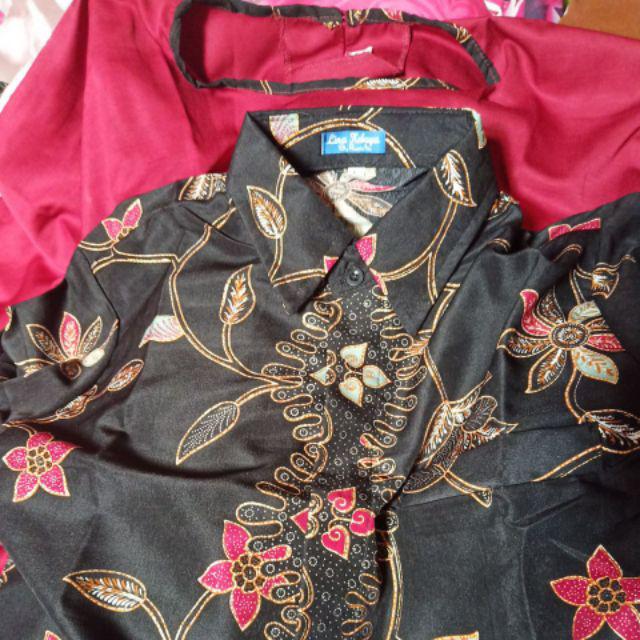 [ Couple ] Set Batwing Batik Sarimbit / Batik Couple Batwing