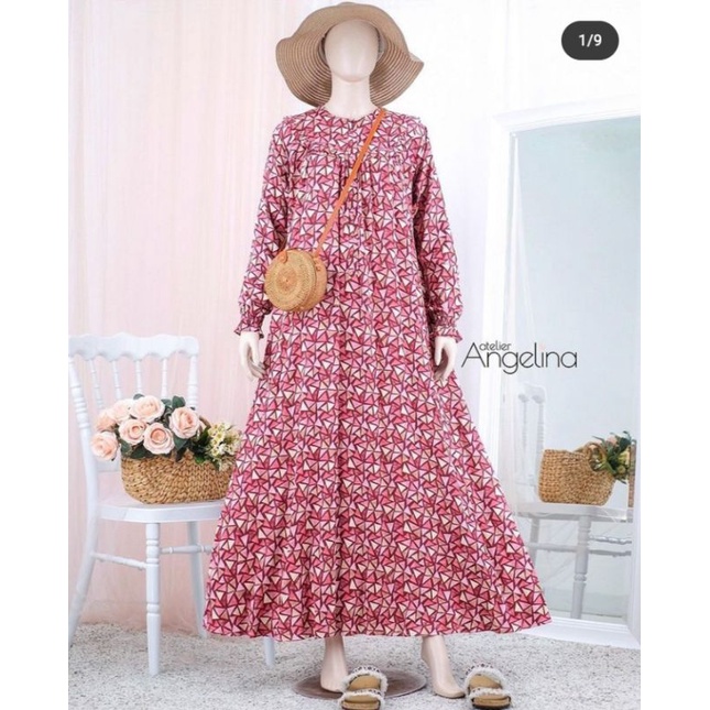 Preloved Diana Dress Louvre by Atelier Angelina