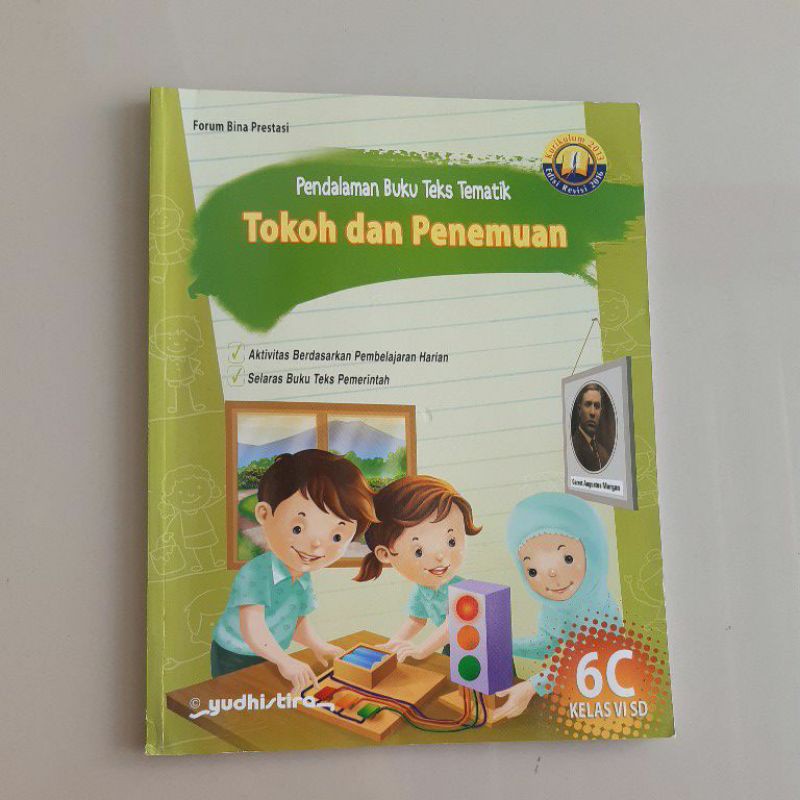 Buku Tematik kelas 6 'Tokoh dan Penemuannya' (6C) Revisi 2013
