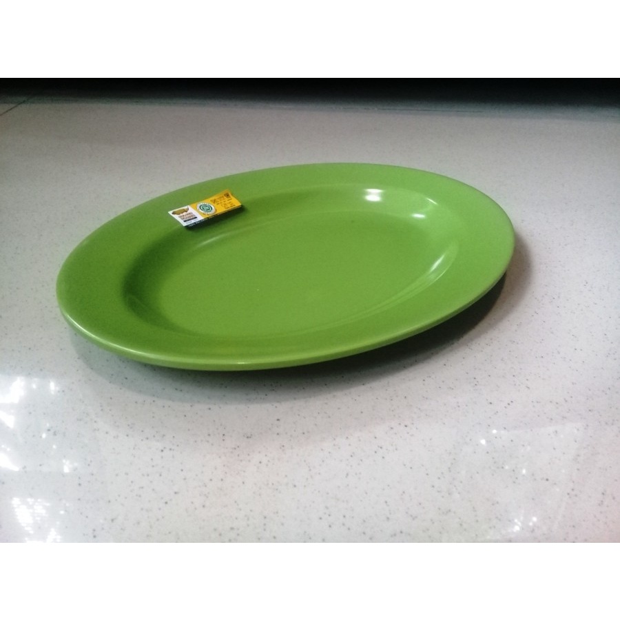 GOLDEN DRAGON Piring Oval 9 Inch P0309 - Piring Makan Melamine