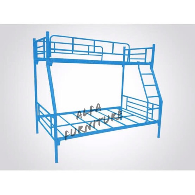 Ranjang Susun Besi Ukuran Kasur 90/120x200 Cm