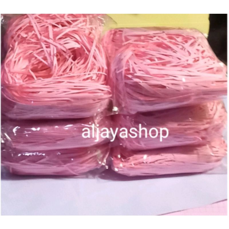 

TERMURAH!! SHREDDED PAPER / KERTAS CACAH SERUT KAWUL / ISI GIFT BOX FILLER