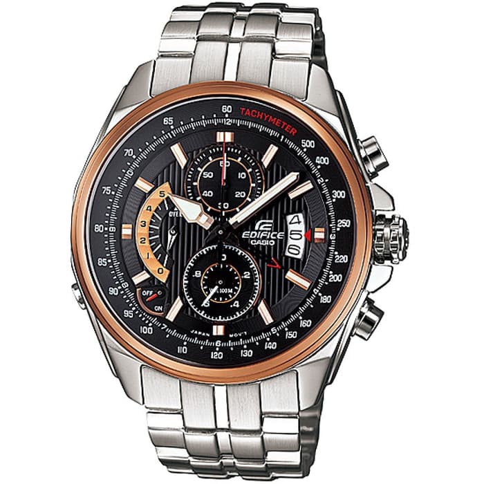 Casio EDIFICE EFR-501D-1AVUDF - Jam Tangan Pria - Silver