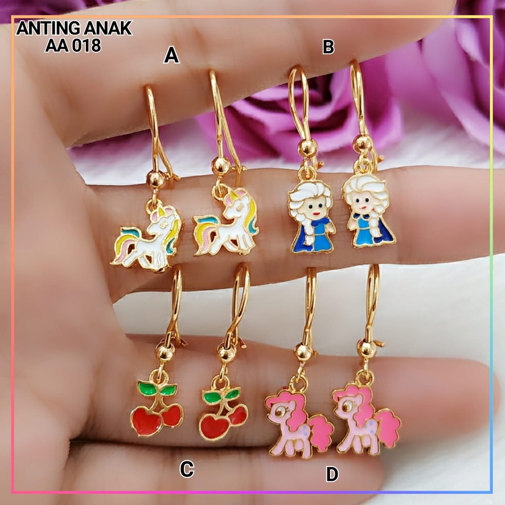 anting xuping anting anak karakter lucu AA 018 lapis emas gold