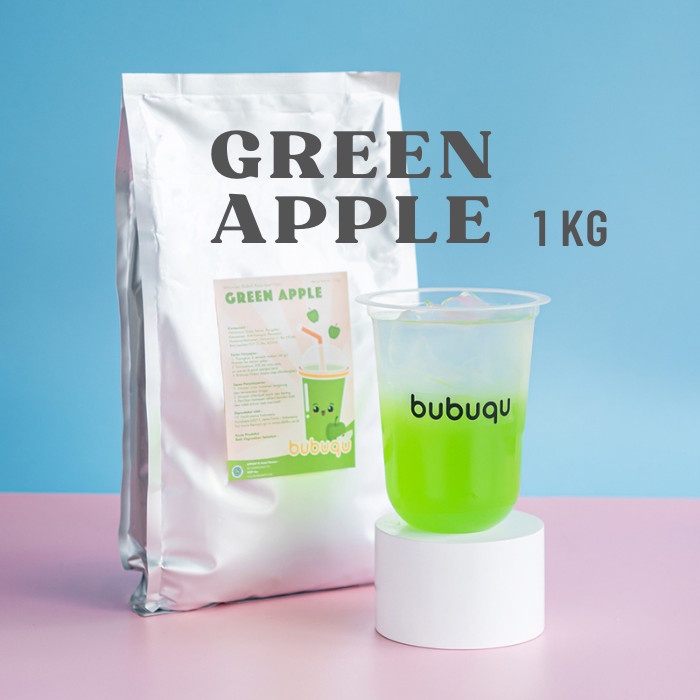 

APPLE POWDER DRINK BUBUQU 1KG