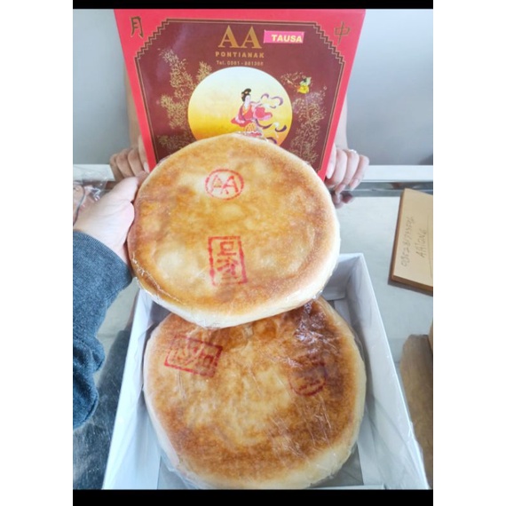 AA Mooncake - Gwe Pia - Kue Bulan - La Pia Non Halal 2 Pcs