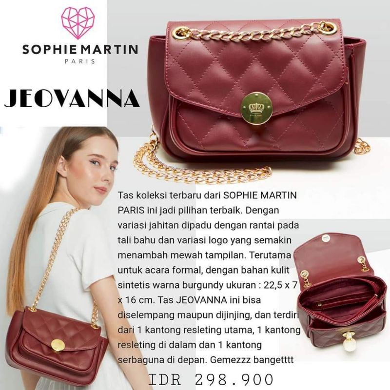 Tas Jeovanna Sophie Martin Paris