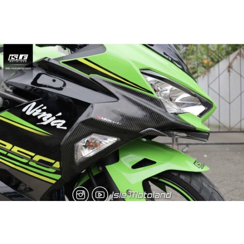 Cover Sein Carbon Kevlar Ninja 250fi. Cover Sein Ninja 250 fi Karbon