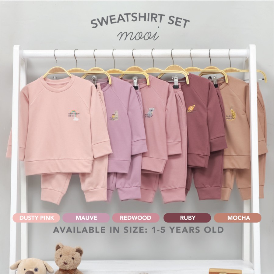 Mooi Setelan Anak Sweater Anak Sweatshirt Set