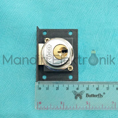 Kunci Laci / Lemari / Drawer Lock Shanghai 808 Tipe HL502P
