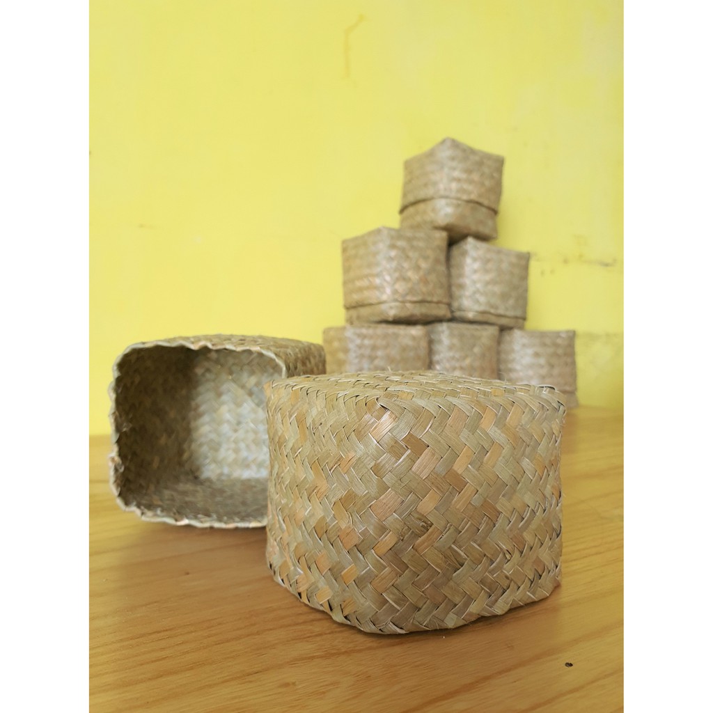 Besek Kotak Purun