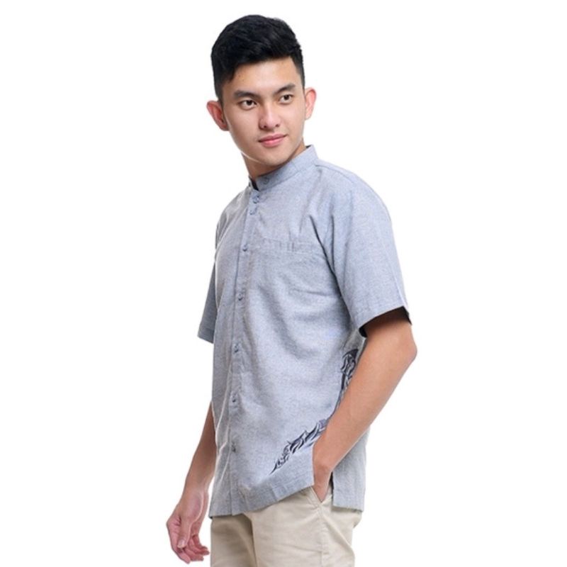 Rabbani - Kemko pendek Hatem - Baju kemeja koko pria
