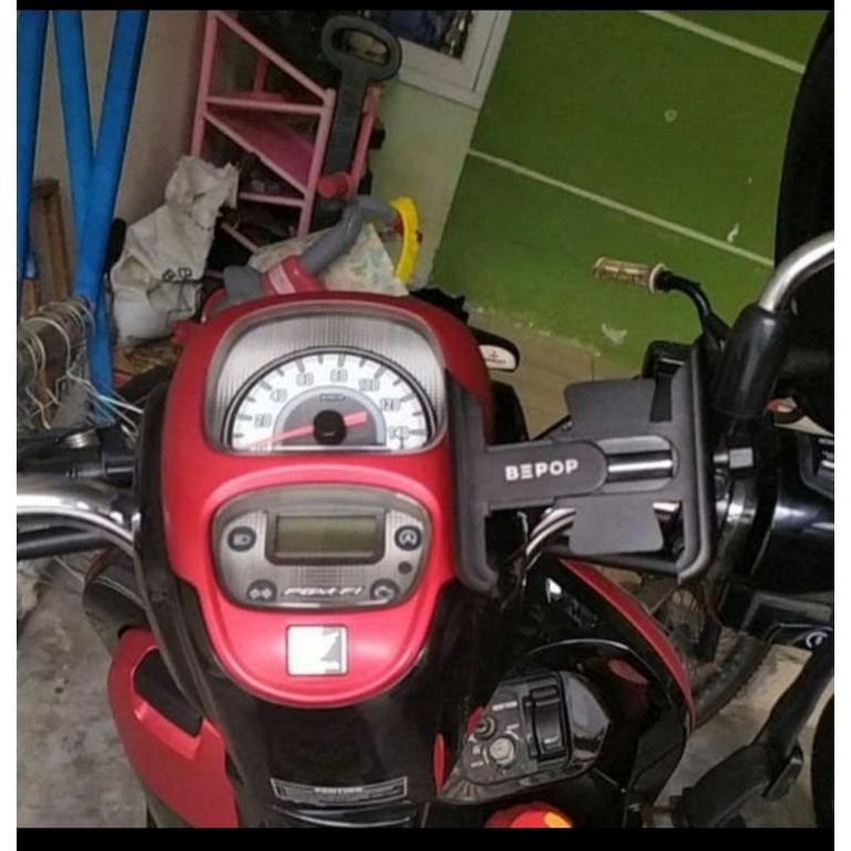 Holder hp di stang pnp phone holder motor ADV PCX Scoopy CB Vixion Beat street DLL Universal