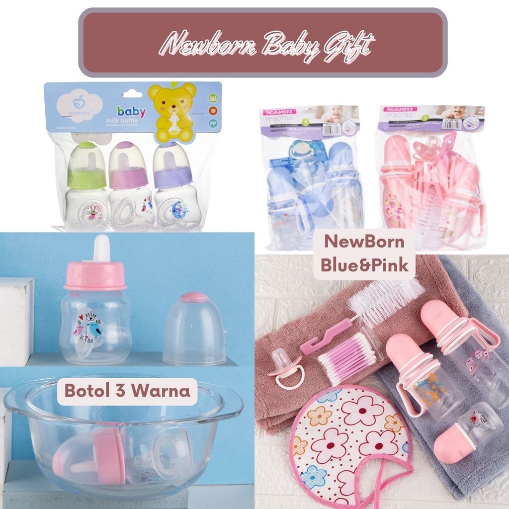 Perlengkapan Set Botol Susu Bayi Perlengkapan Bayi NewBorn Gift Baby