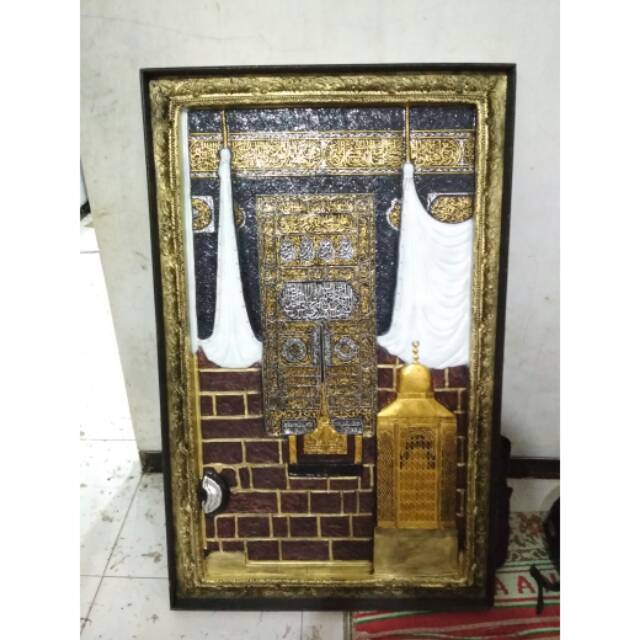 Pintu ka'bah multazam fiber 120x60