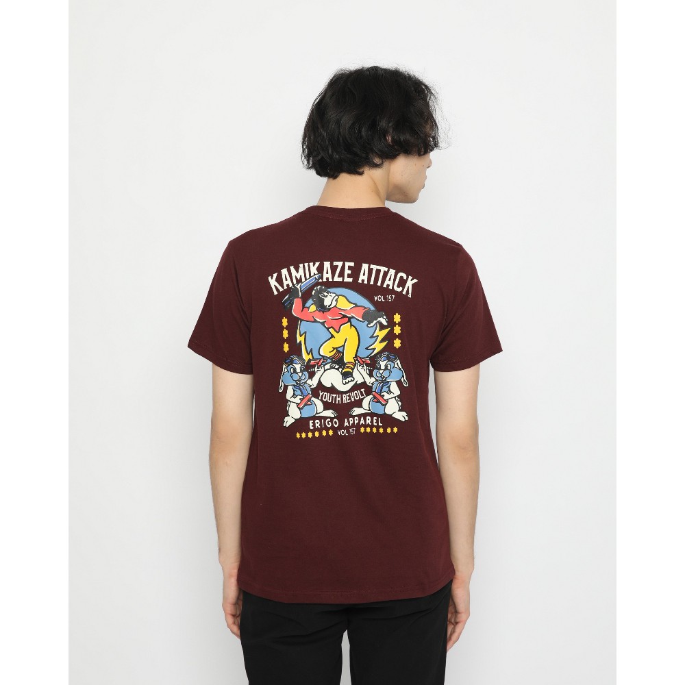 Erigo T-Shirt The War Maroon