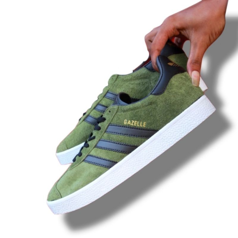 ADIDAS GAZELLE OG GREEN BLACK ORIGINAL MADE IN INDONESIA BNIB