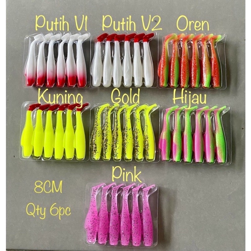 Soft Lure Zman 3 Replika