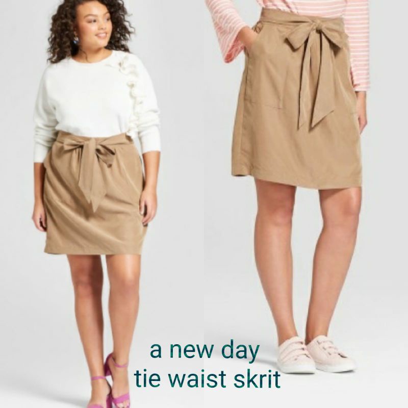 A new day waist skirt Terbaru (Mocca)