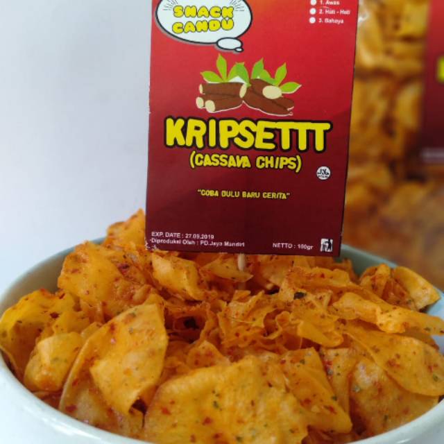 

Kripset (Cassava Chips) 100gr