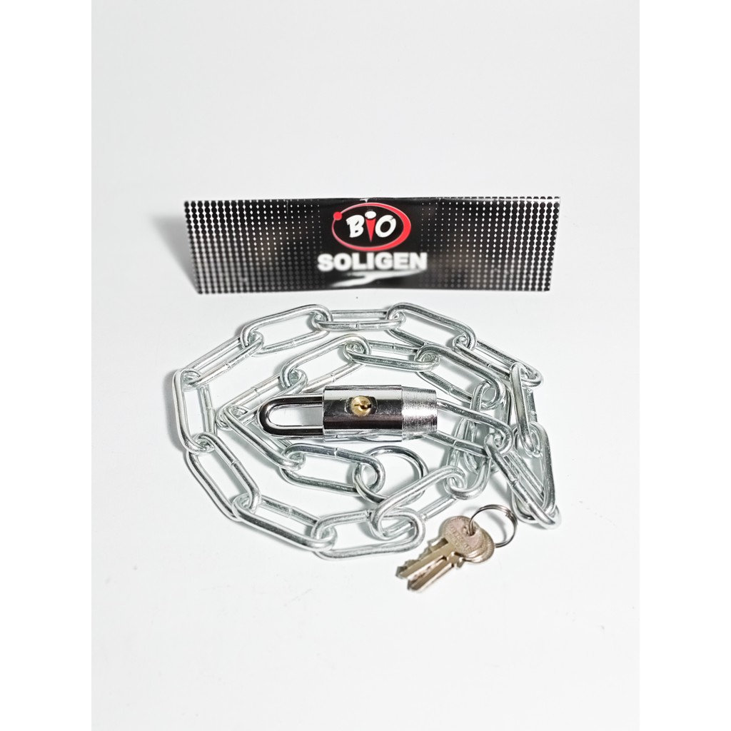 Gembok Rantai/Gembok sepeda/gembok pagar anti Maling 90cm