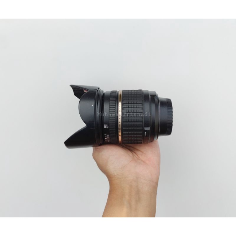 Lensa DSLR SLR Tamron 17-50mm F2.8 For Nikon Hitam Murah