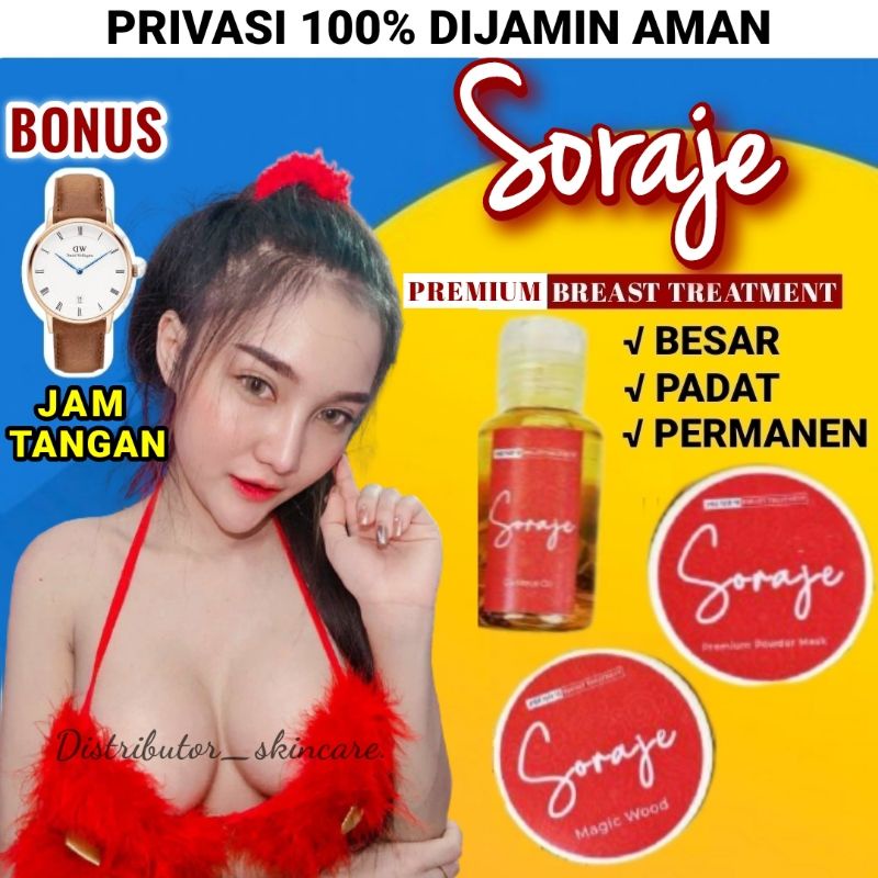 SORAJE PEMBESAR PAYUDARA WANITA AMPUH PERMANEN PENGENCANG PAYUDARA INSTAN / CREAM PEMBESAR PAYUDARA 