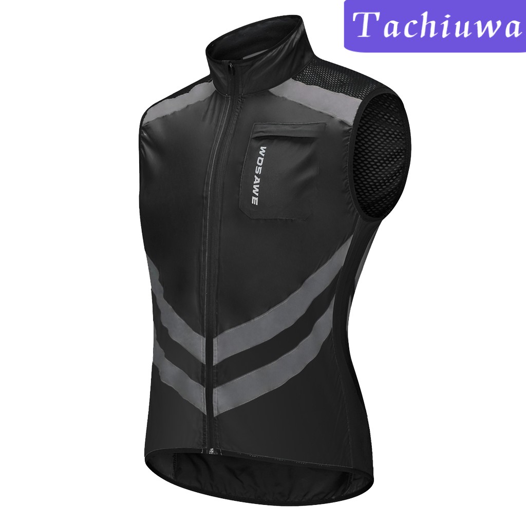 running wind vest