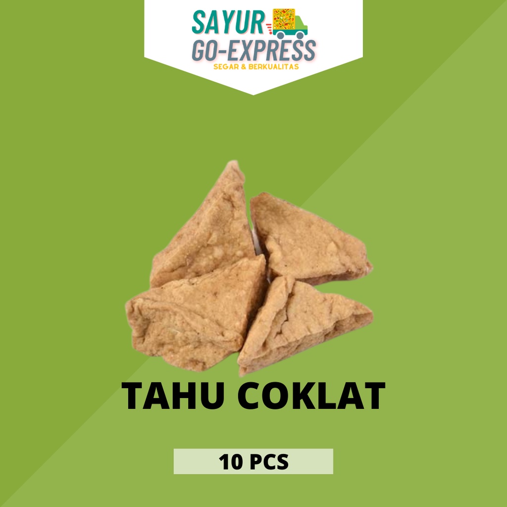 

tahu coklat segar fried tofu