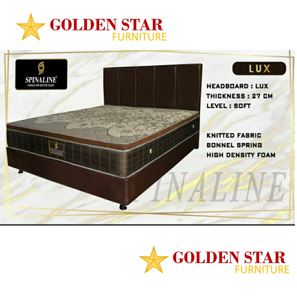 SET / kasur Spinaline LUX spring bed 160x200 180x200 springbed 160/180