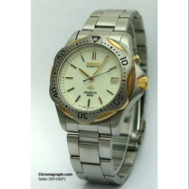 Jam Tangan Pria SEIKO SKH166 Kinetik Analog Watch Original SKH166P1