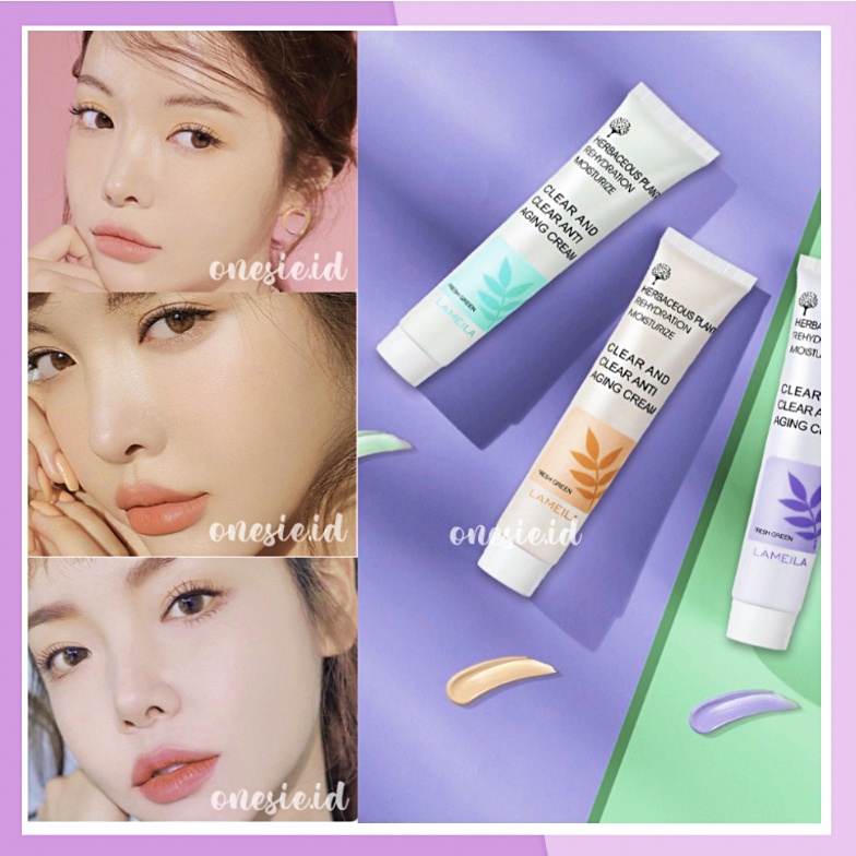 LAMEILA BB Cream Nude Krim Concealer CC Cream Wajah Clear LA099