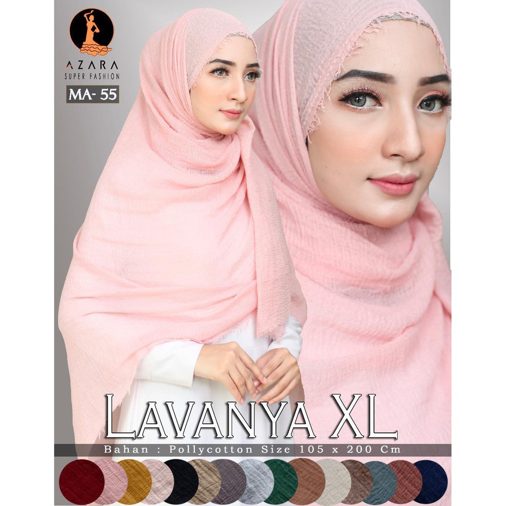 [105x200] PASHMINA CRINKLE LAVANYA XL / PASHMINA CRINKLE KUSUT RAWIS XL