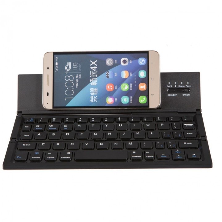 ZD038 - Universal Portable Mini Wireless Foldable Bluetooth Keyboard - Black