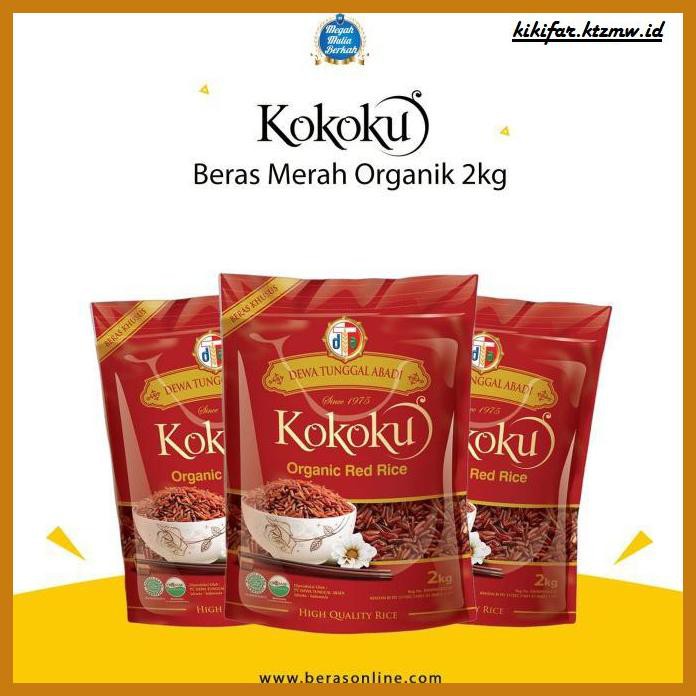 

ANEKA-BERAS- ORGANIC RED RICE " KOKOKU " 2KG -BERAS-SEHAT.