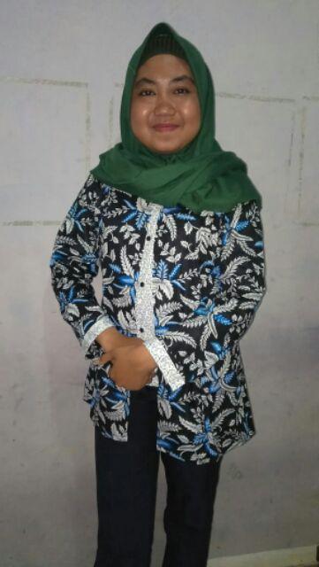 Atasan Batik Dolby Dolbi Dobby Doby Tenun Sutra Tulis Halus Katun Atbm Baron Sarimbit Atasan