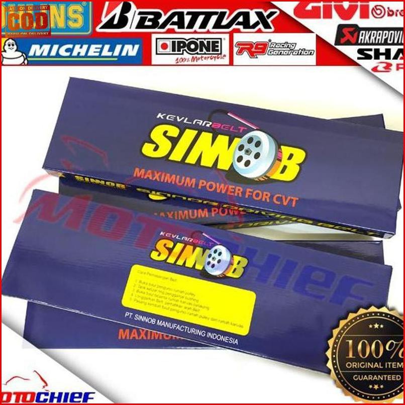 ✪Terlaris☂ Vanbelt V-Belt Vbelt Sinnob Kevlar Yamaha Nmax _