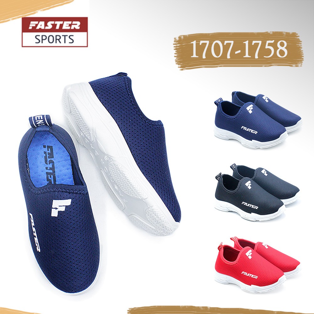 Faster Sepatu Sneakers Anak Laki Laki 1706-1758 Size 26-31
