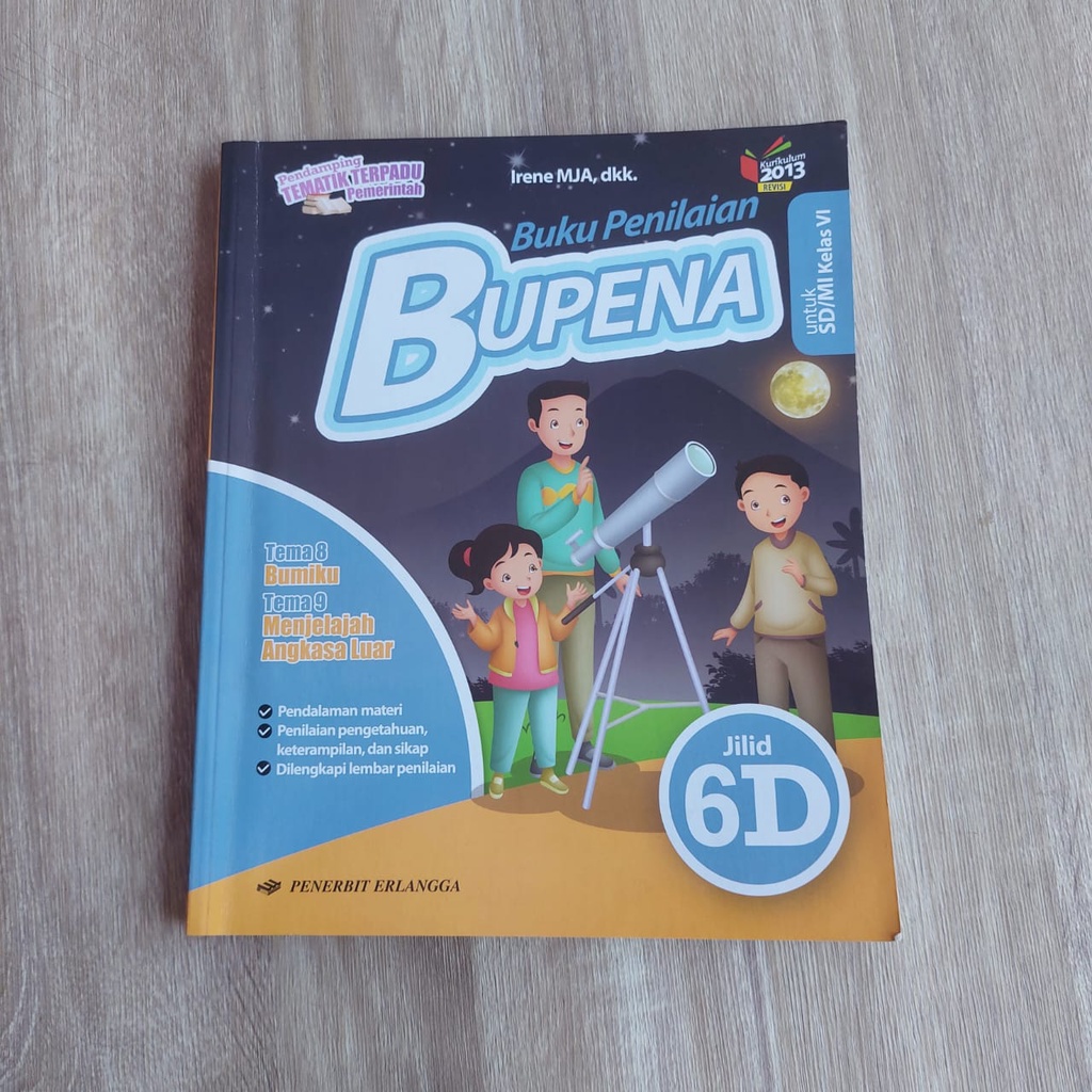 

Bupena buku penilaian untuk SD/Mi kelas 6 jilid 6D
