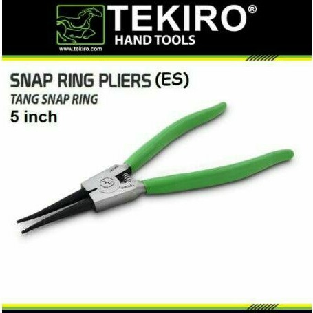 tekiro SR 0777 5 inch tang snap ring pliers ES 5&quot;