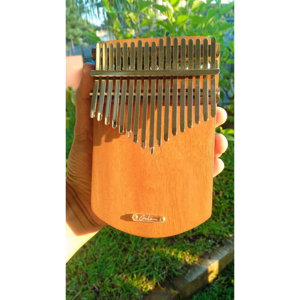 Gaharu Kalimba GK17BM - Bima (Tines Reguler, Mahogany Wood, Tuning c=do)