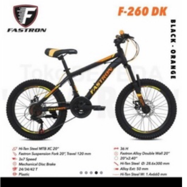 Sepeda MTB Fastron 20 - 260 DX