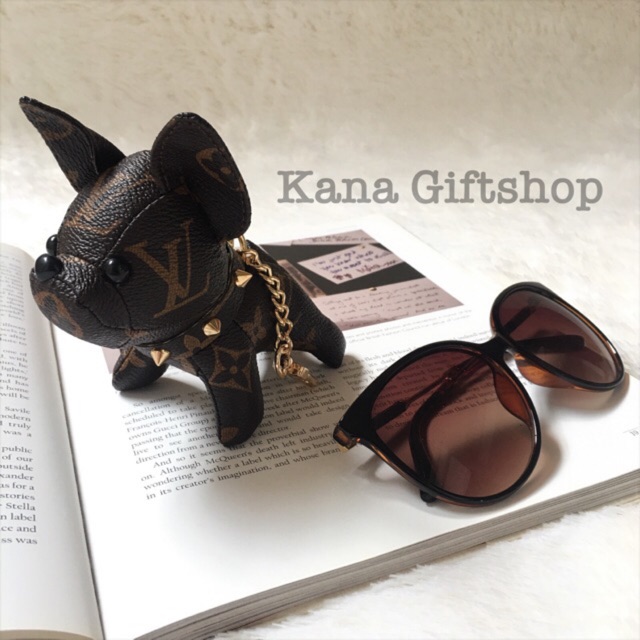 LV X Bulldog Bag Charm/Keychain/ Gantungan Tas/ Kunci louis vuitton